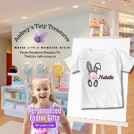 Personlig Påsk Baby T-Shirt