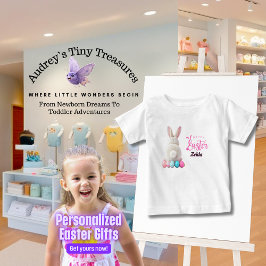 Personlig Påsk Baby T-Shirt