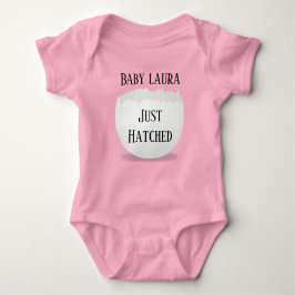 Personlig Påsk baby väst precis kläckt T Shirt