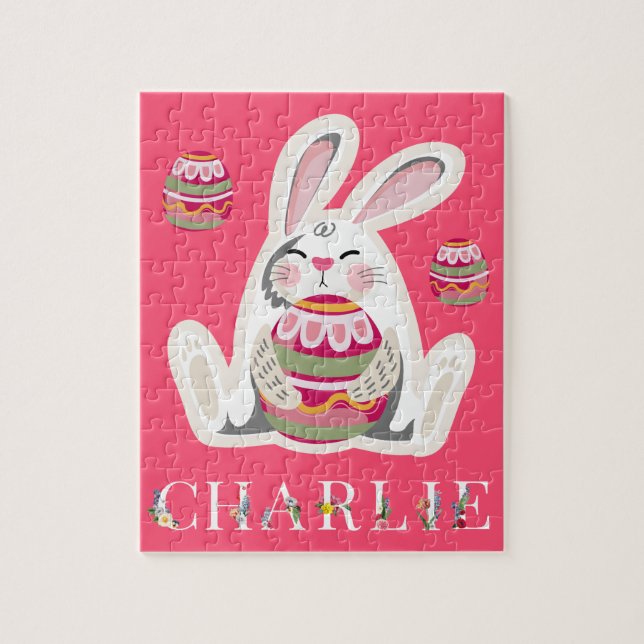 Personlig Påsk Fiery Ro Puzzles Pussel (Vertikal)