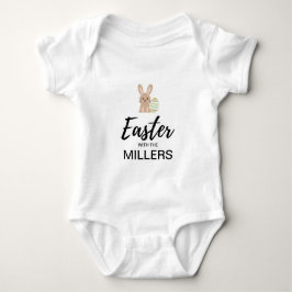 Personlig Påsk-kroppsdräkt för baby T Shirt