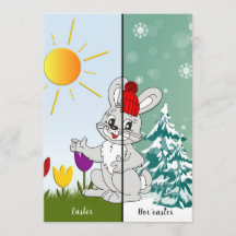 Personlig påsk Nor'easter-kort