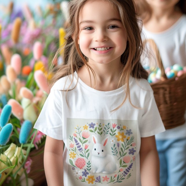 Personlig Påskhare Kids' T-Shirt (Skapare uppladdad)