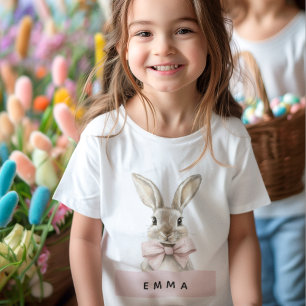 Personlig Påskharen    Anpassat Namn T Shirt