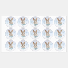 Personlig Påskharesticker Klistermärke