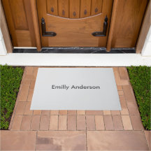 Personlig Pastel Door Mat | Din Anpassningsbar