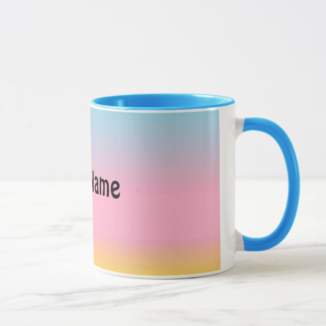 Personlig Pastel Mugg (Höger)