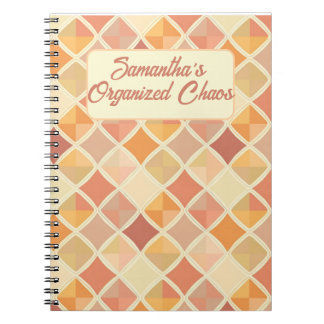 Personlig Pastel Planner - Mina organiserade chaos Anteckningsbok