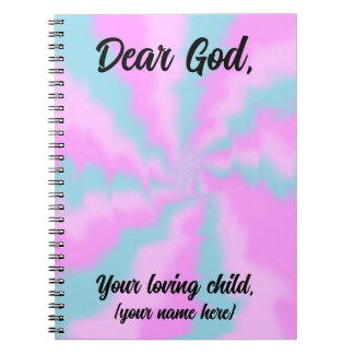 Personlig Pastel Reflection Prayer Journal Anteckningsbok