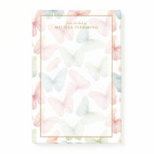 🦋 Personlig Pastell Fjäril