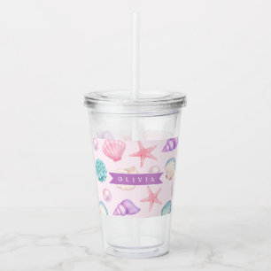 Personlig Pastellfärgad Snigelskal Kust Anpassat N Take Away Mugg