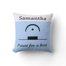 Personlig Pause Rest Musical Humor Music Blue