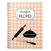 Personlig Peach Gingham Play Mönster Recipe