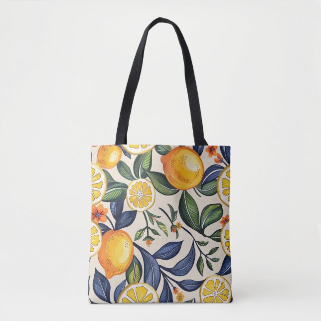 Personlig Peach & Löv Ram Tote Bag Tygkasse (Framsida)