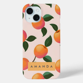 Personlig Peach Mönster Cute Peacher