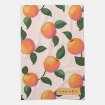 Personlig Peach Mönster Cute Peacher