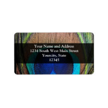 Personlig Peacock Feather