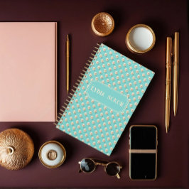 Personlig Pearl and Teal Planner