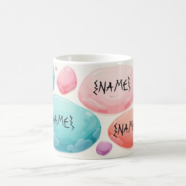 Personlig Pebble-design Kaffemugg (Center)