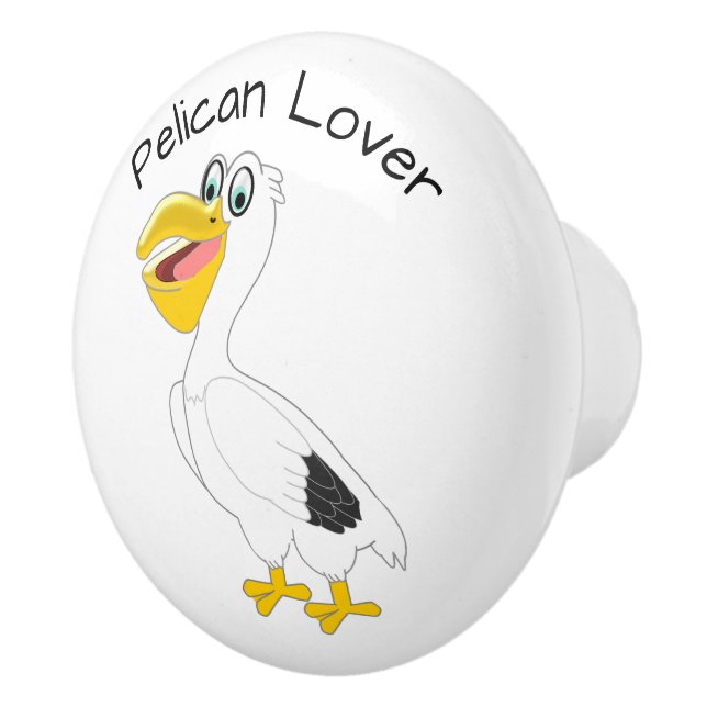 Personlig Pelikan Design Knopp (Höger)