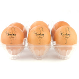 Personlig Pencil Art Hen Namn Egg Stämpel
