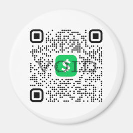 Personlig Pengarar App QR-kodmagnet Magnet
