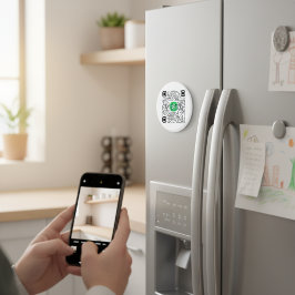 Personlig Pengarar App QR-kodmagnet Magnet