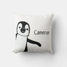 Personlig Penguin Black och white | BABY