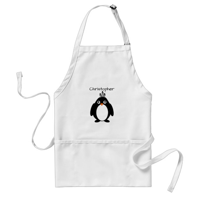 Personlig Penguin-design Förkläde (Framsidan)