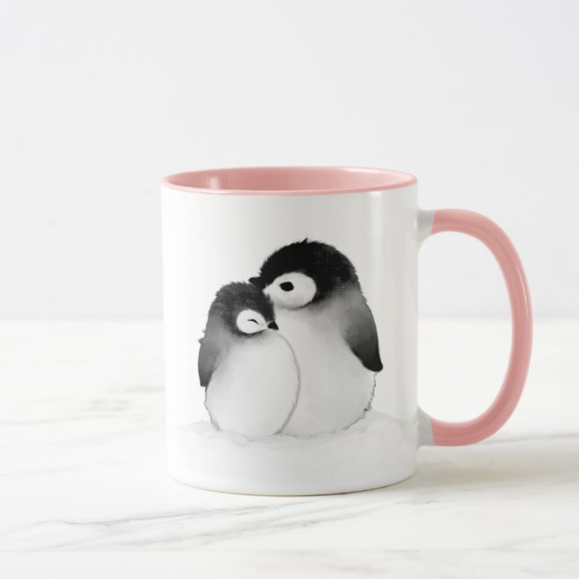 Personlig penguin mugg (Höger)