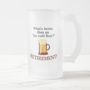 Personlig Pension för Ölälskare Frostat Ölglas