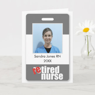 personlig pension för sjuksköterskefoto kort