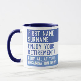 Personlig Pension Gift Mugg