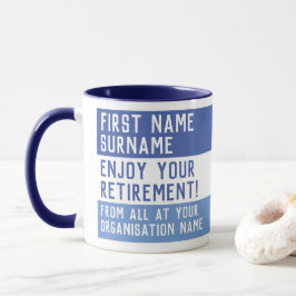 Personlig Pension Gift Mugg