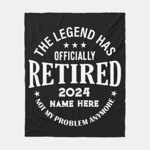 Personlig pension Legend har gått i pension Fleecefilt