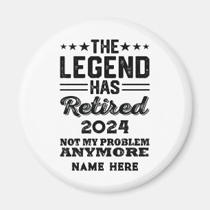 Personlig pension Legend har gått i pension Magnet
