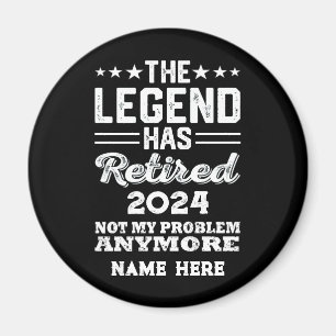 Personlig pension Legend har gått i pension Magnet