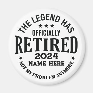 Personlig pension Legend har gått i pension Magnet