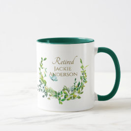 Personlig Pension Mugg Botaniska Guld