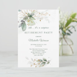 Personlig Pension Party-mall Inbjudningar