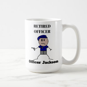 Personlig Pensionerad polisman Kaffe Mugg