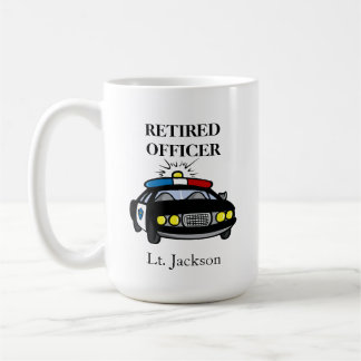 Personlig Pensionerad polisman Kaffe Mugg
