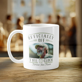 Personlig pensionsfestpresent Pensionsfoto Kaffemugg