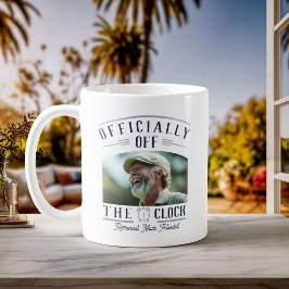 Personlig pensionsfestpresent Pensionsfoto Kaffemugg
