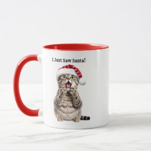 Personlig per Älskare Kat jul Mugg