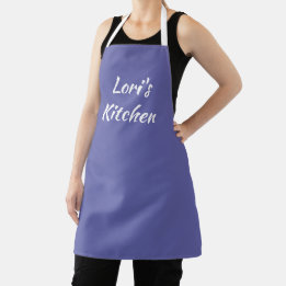 Personlig Periwinkle Apron