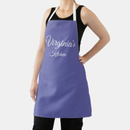 Personlig Periwinkle Apron