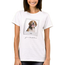 Personlig Pet Beagle Birthday Photo Ram Namn