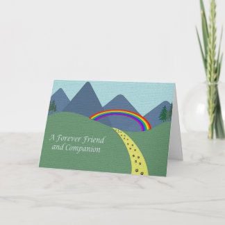 Personlig Pet Bereavement Sympathy Card SPO Kort