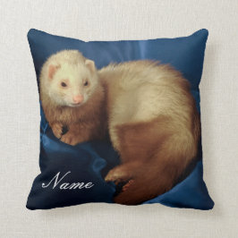 Personlig Pet Ferret Kudde